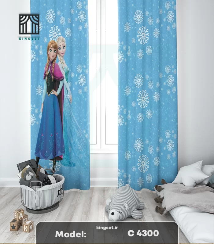 پرده چاپی کودک