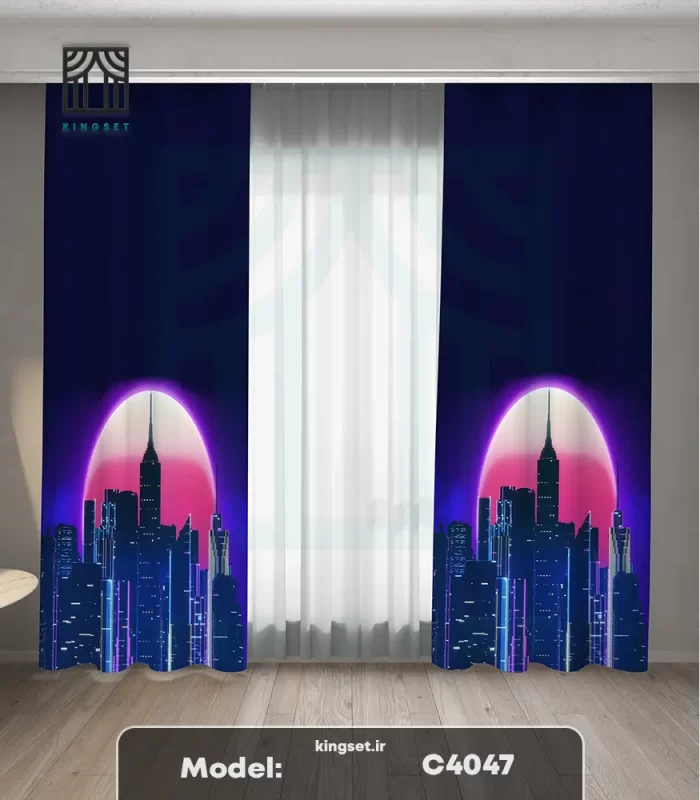 پرده چاپی شهرها