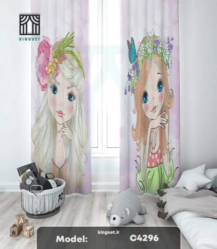 پرده چاپی کودک