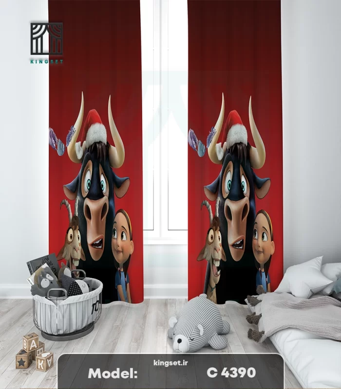 پرده چاپی کودک