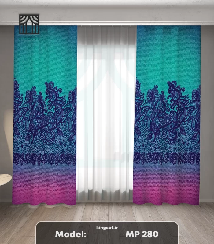پرده چاپی مدرن