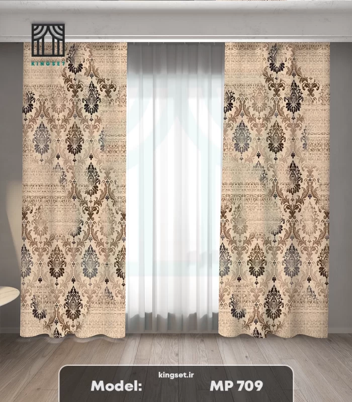 پرده چاپی کلاسیک
