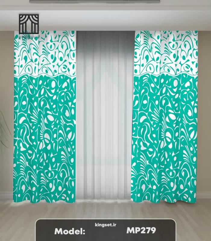 پرده چاپی مدرن