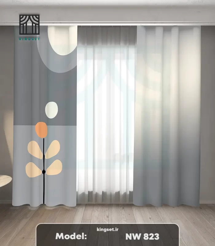 پرده چاپی مینیمال