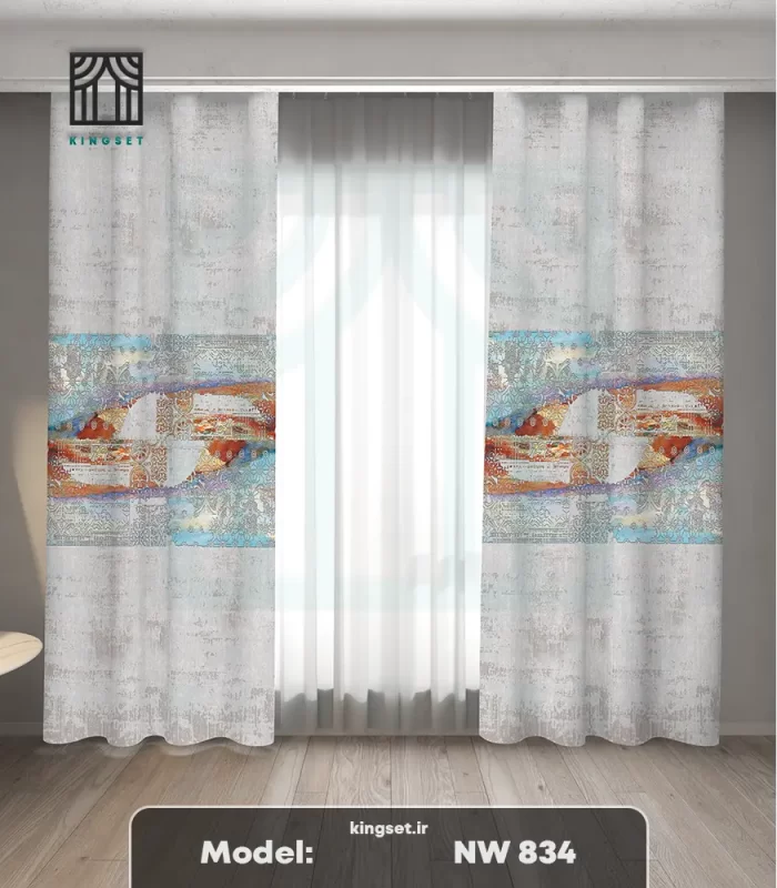 پرده چاپی مدرن