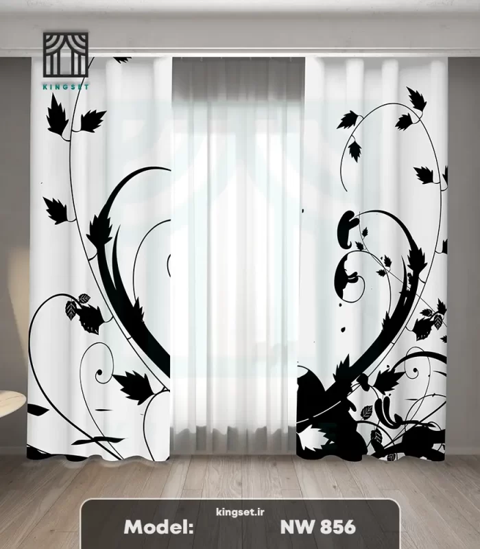 پرده چاپی مدرن