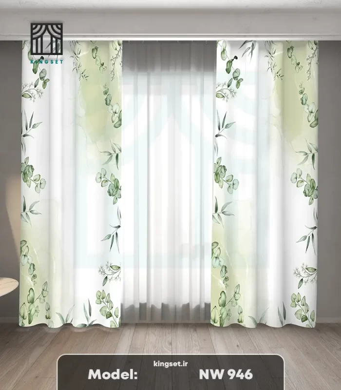 پرده چاپی فلاور