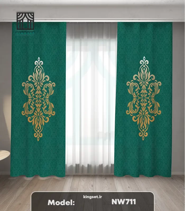 پرده چاپی کلاسیک