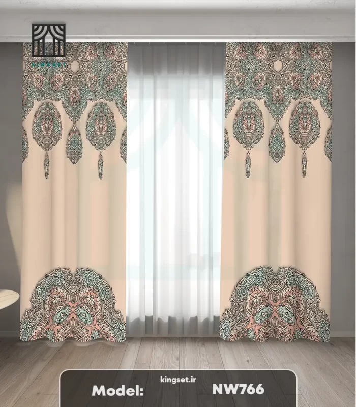 پرده چاپی کلاسیک