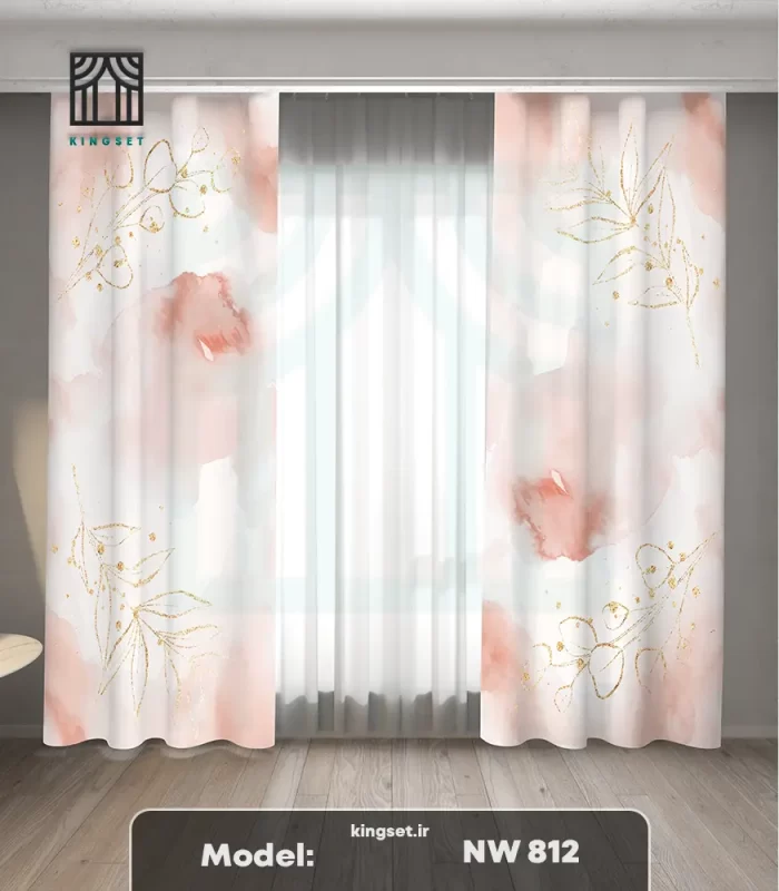 پرده چاپی فلاور