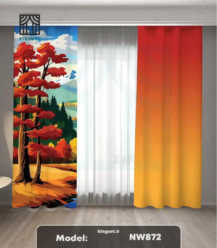 پرده چاپی نقاشی