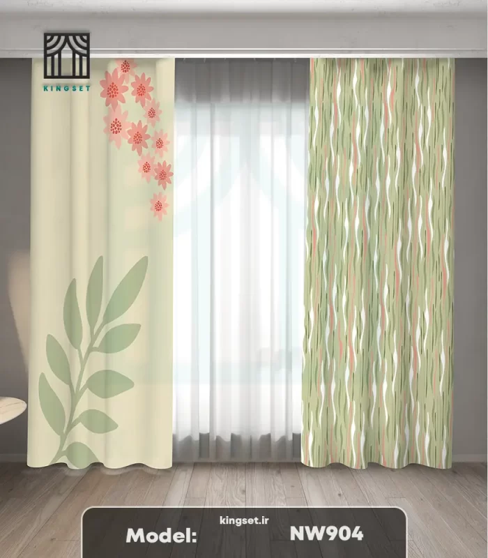 پرده چاپی مدرن