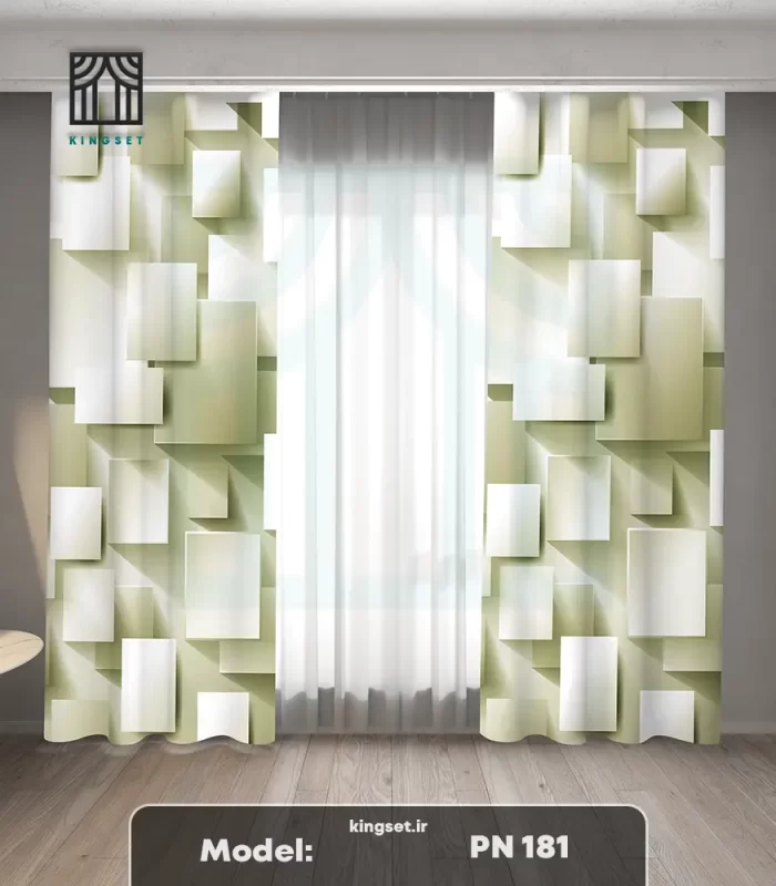 پرده چاپی مدرن