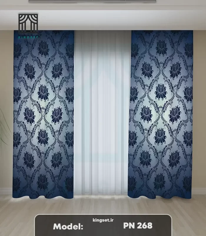 پرده چاپی کلاسیک