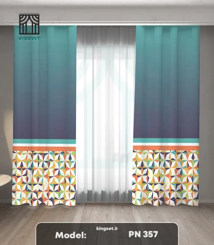 پرده چاپی کلاسیک