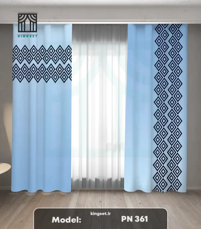 پرده چاپی مدرن