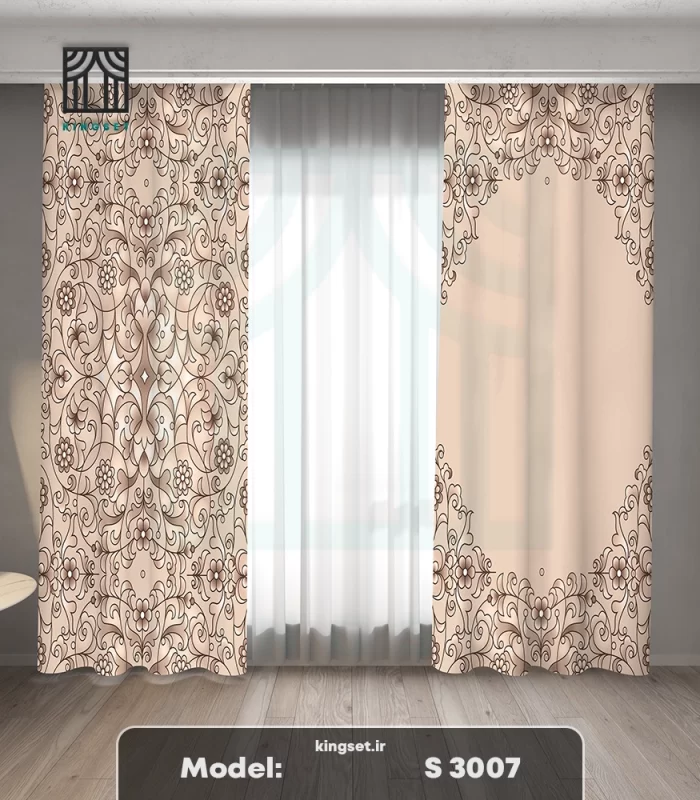 پرده چاپی کلاسیک