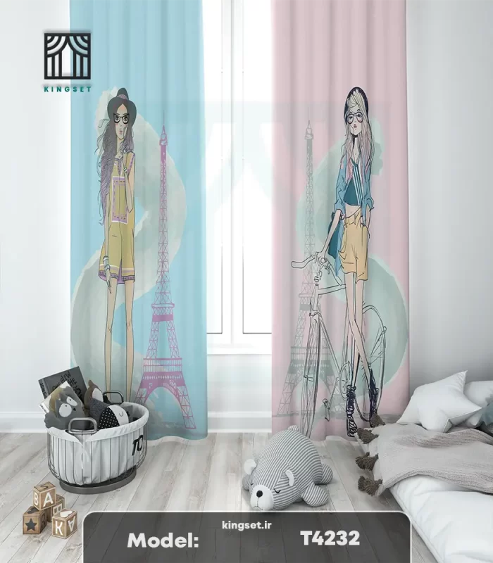پرده چاپی کودک