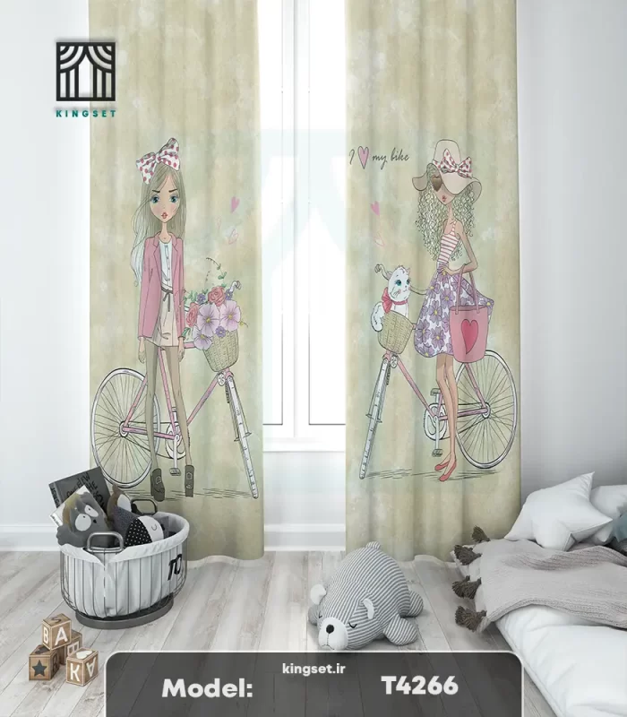 پرده چاپی کودک