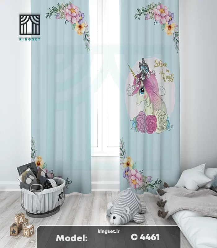 پرده چاپی کودک