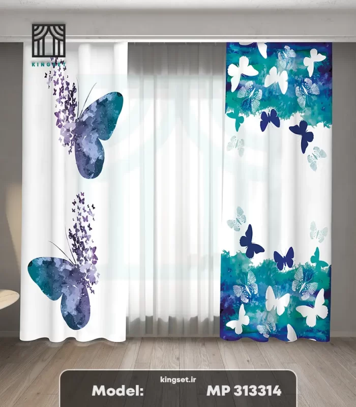 پرده چاپی مدرن