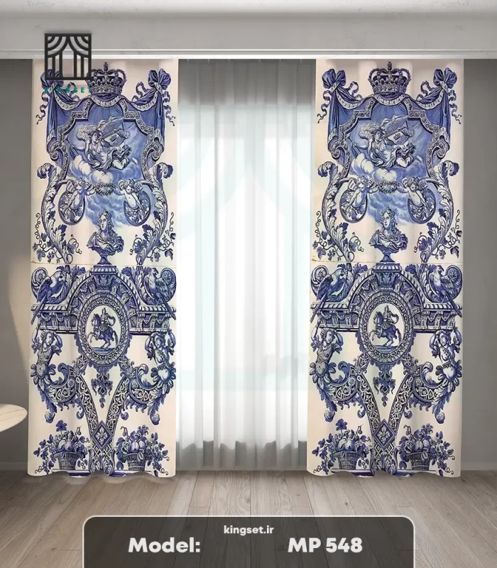 پرده چاپی کلاسیک